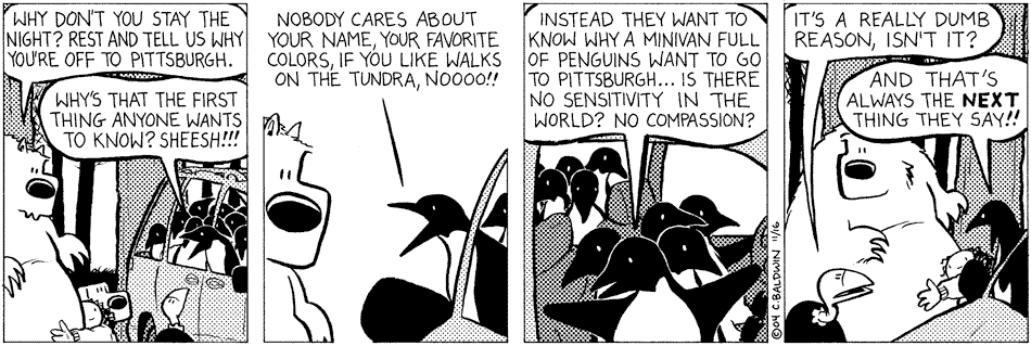 11/16/10 – Minivan Full of Penguins