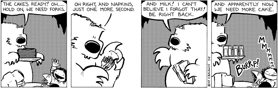 07/30/12 – Forks, Napkins, and Milk