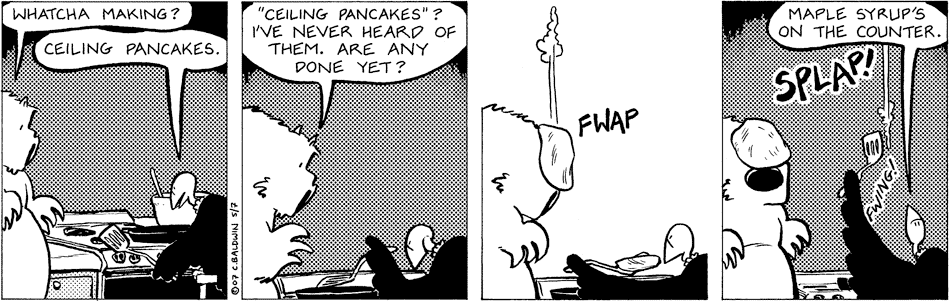 11/19/12 – Ceiling Pancakes