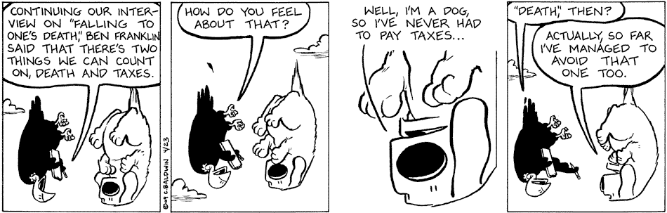 10/30/14 – Death and Taxes